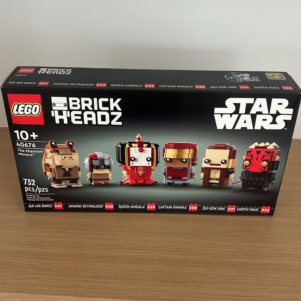 NEW IN BOX - LEGO Brick Headz 40676 Star Wars The Phantom Menace